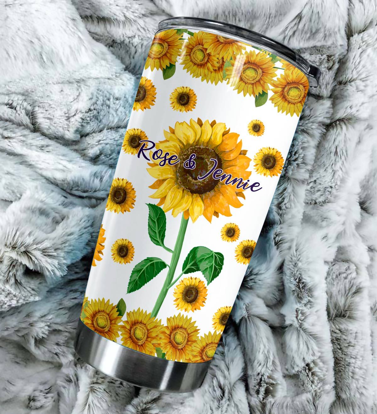 Personalized best friend to my bestie all over printed tumbler – maria