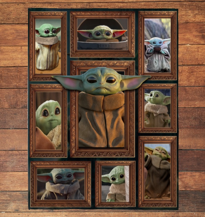 Star War Baby Yoda Blanket2