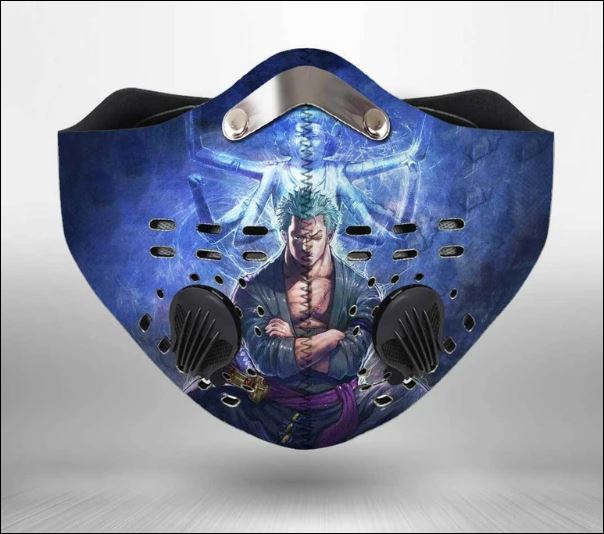 One Piece Zoro filter activated carbon face mask