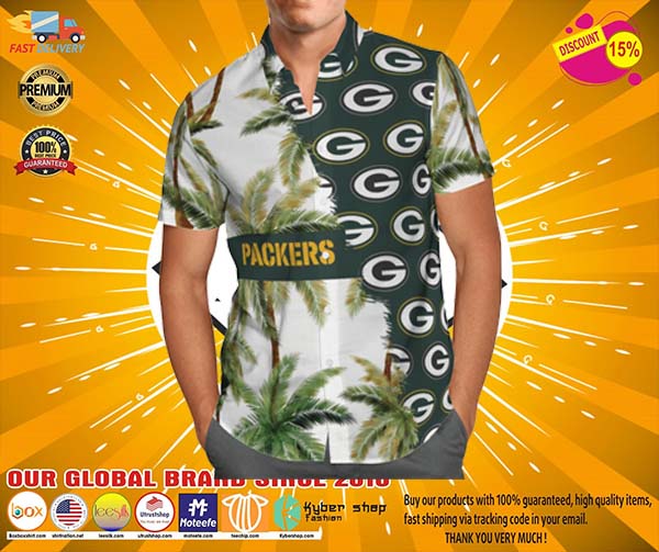 Green Bay Packers Hawwaiian shirt2