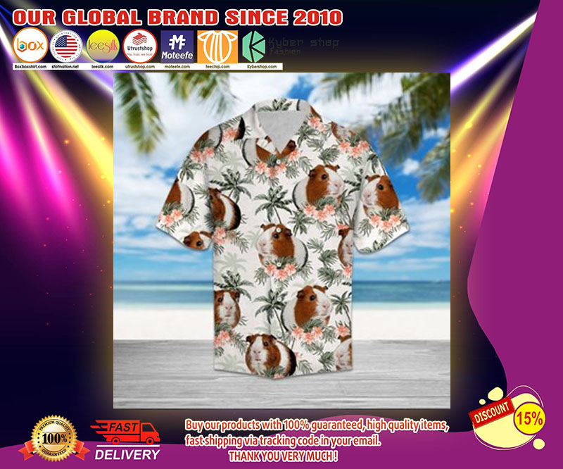 Guinea pig hawaiian shirt