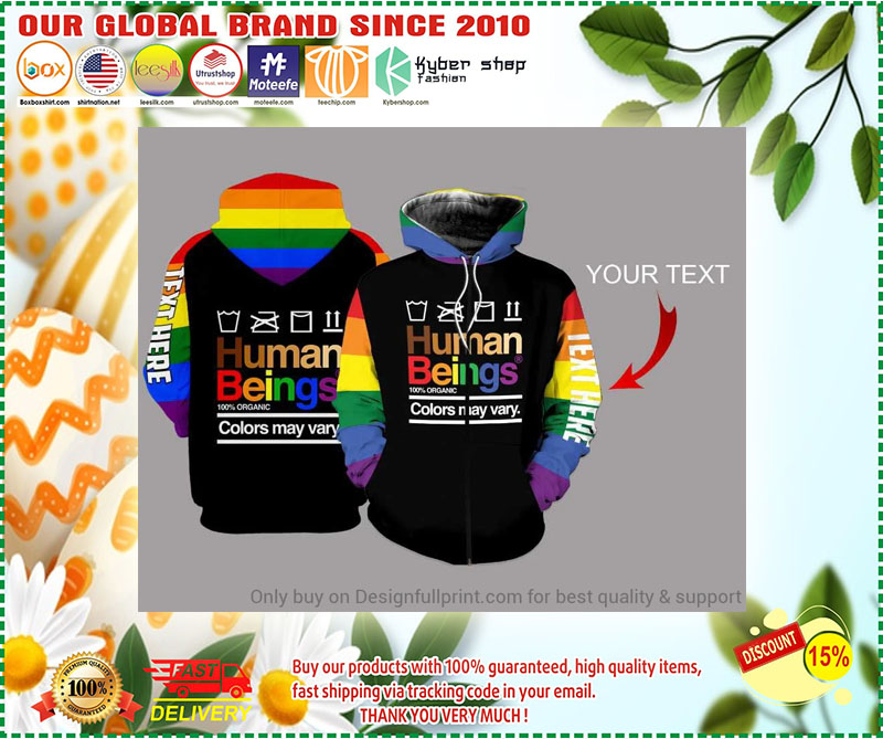 LGBT Human beings colors may vary US 3d hoodie 3