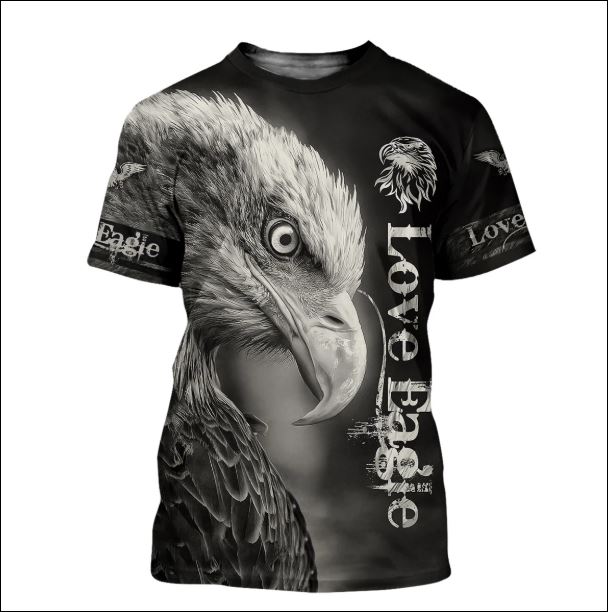 Love eagle 3D shirt