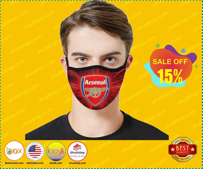 Arsenal cloth face mask – LIMITED EDITION