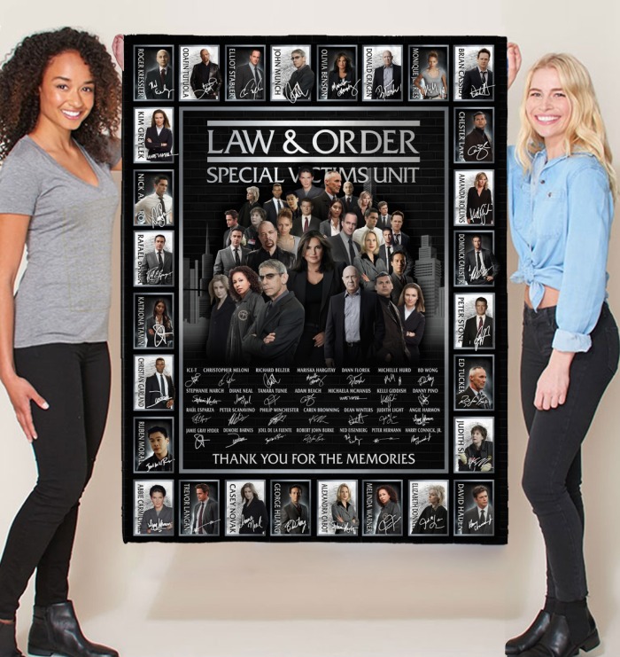 Law and order special victims unit actor signatures blanket 1