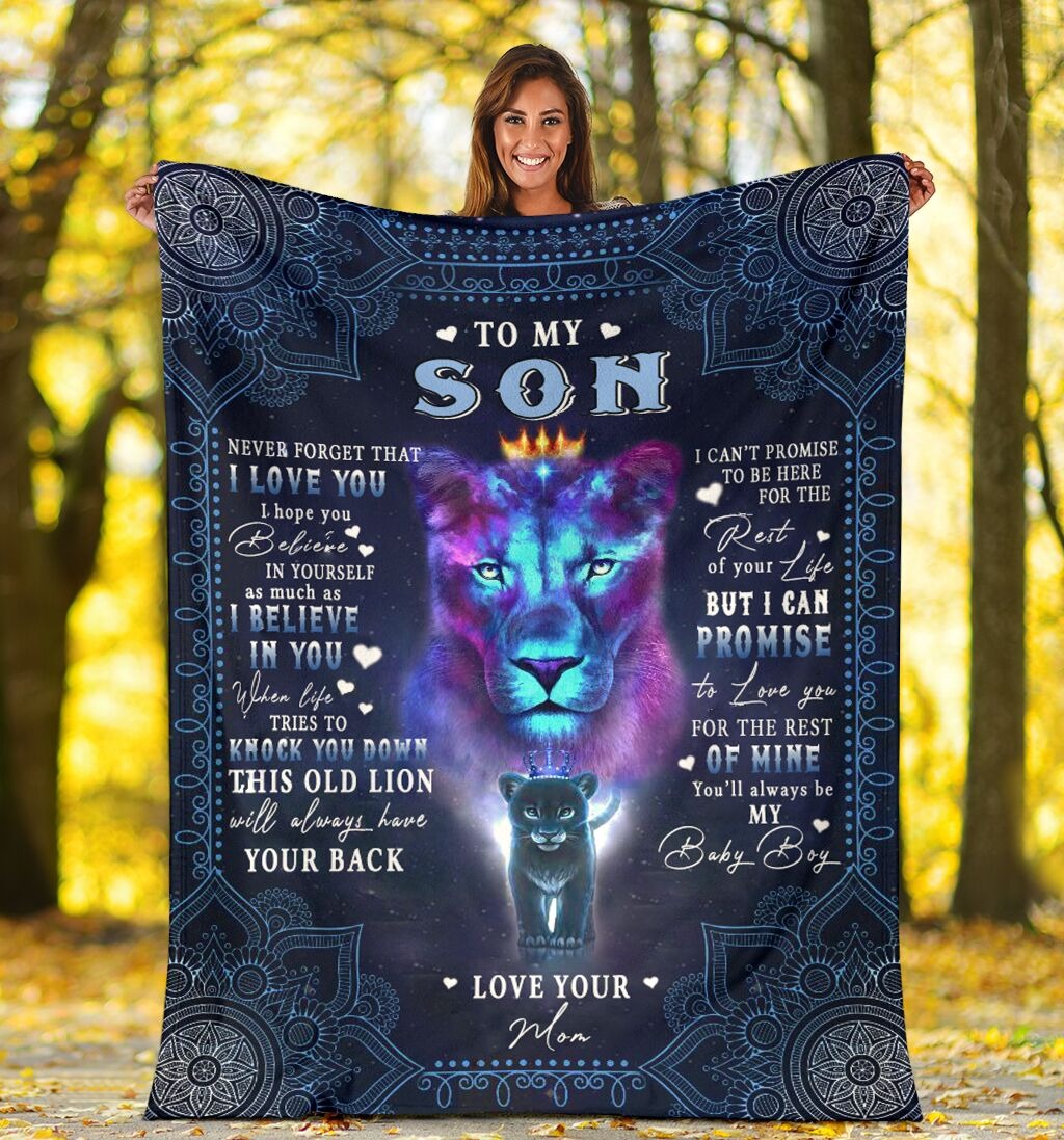 Lion To my son bedding set 4