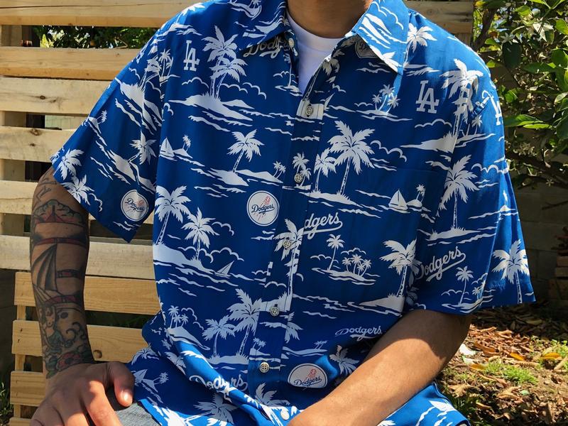 Los Angeles Dodgers Hawaiian Shirt - TAGOTEE • LeeSilk Shop