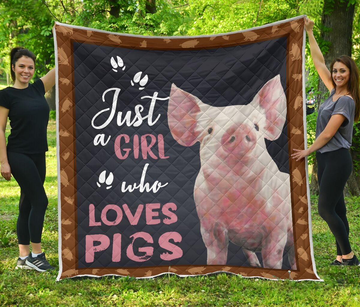 Just a girl who loves pig quilt- LIMITED EDITION BBS