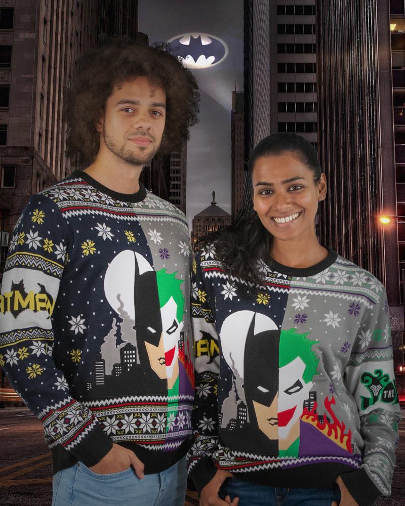 Batman vs Joker christmas sweater and jumper- pic 2