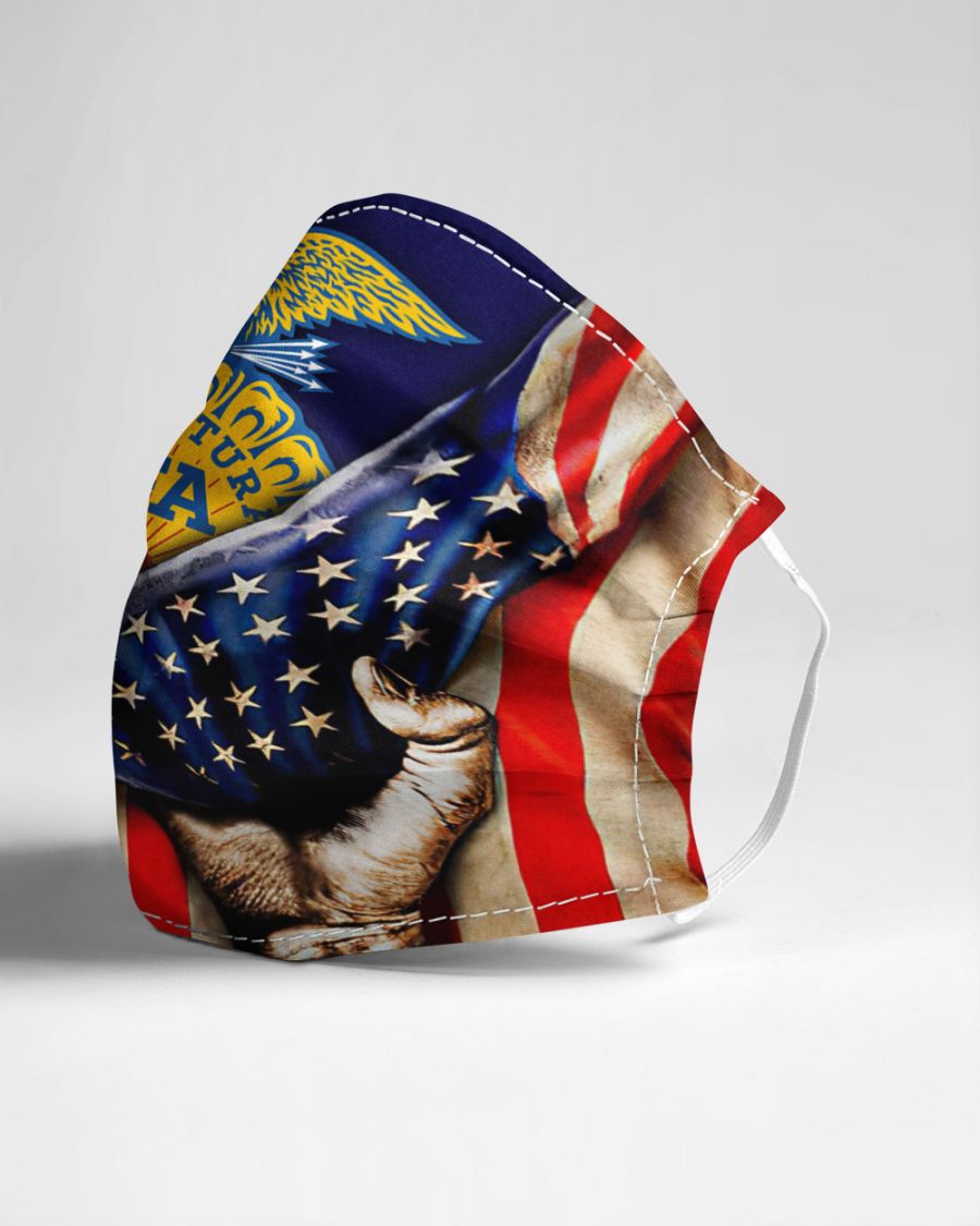 Agricultural education ffa american flag face mask - pic 2
