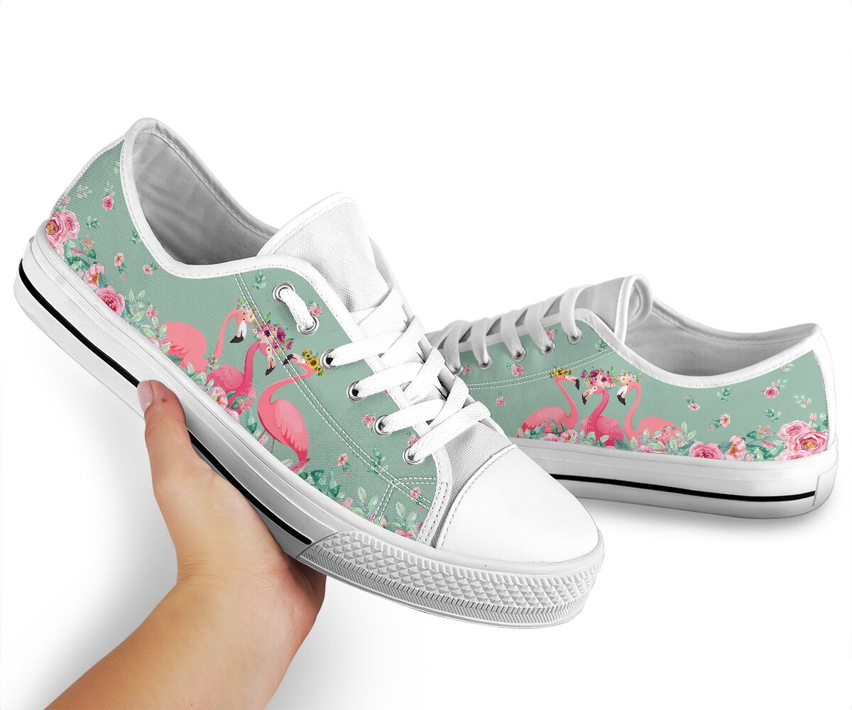 Flamingo’s Flower low top shoes – TAGOTEE