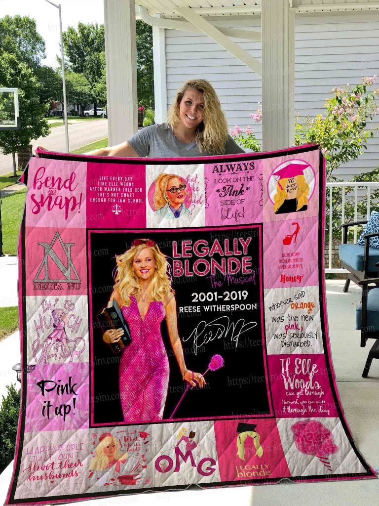 Legally blone 2001 2019 reese witherpoon quilt – LIMITED EDITION
