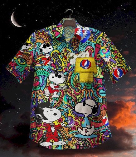 Snoopy doo Grateful Dead Hawaiian Shirt – LIMITED EDITION