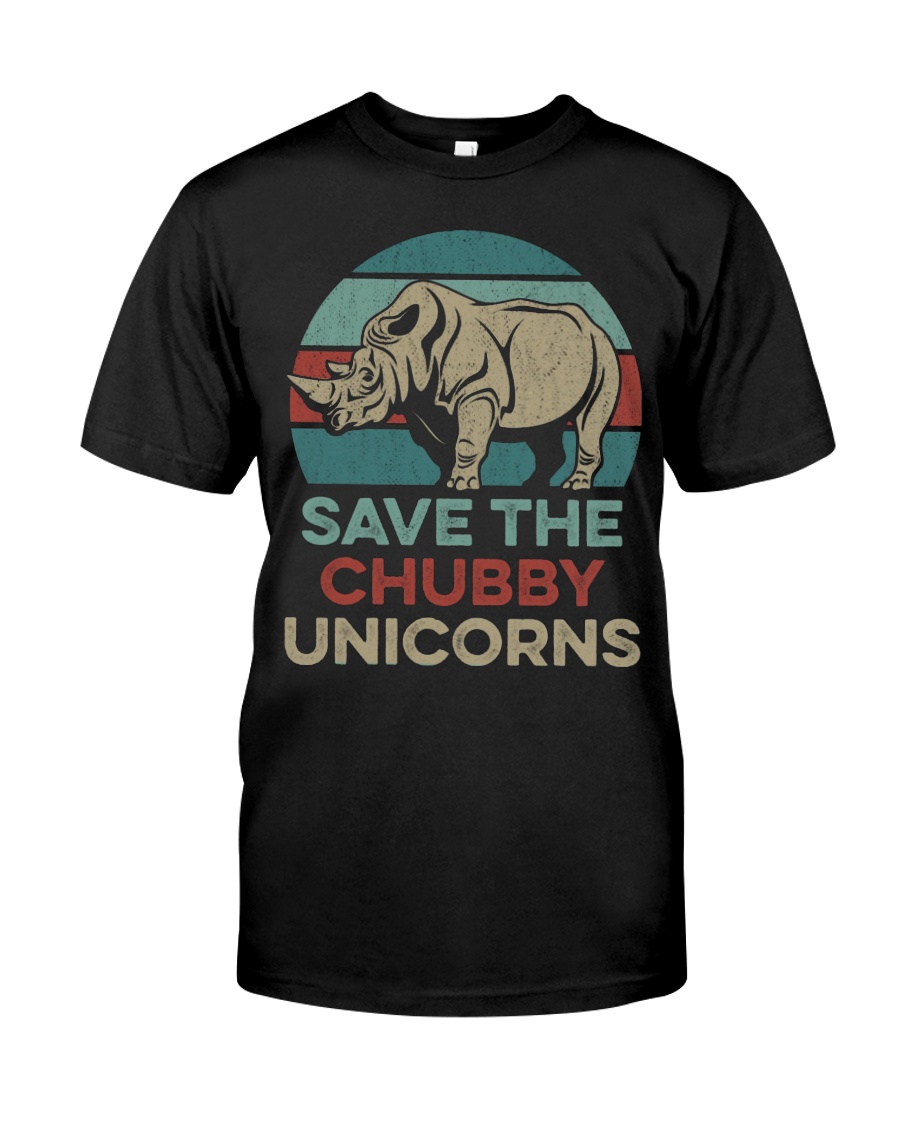 Save the chubby unicorns shirt