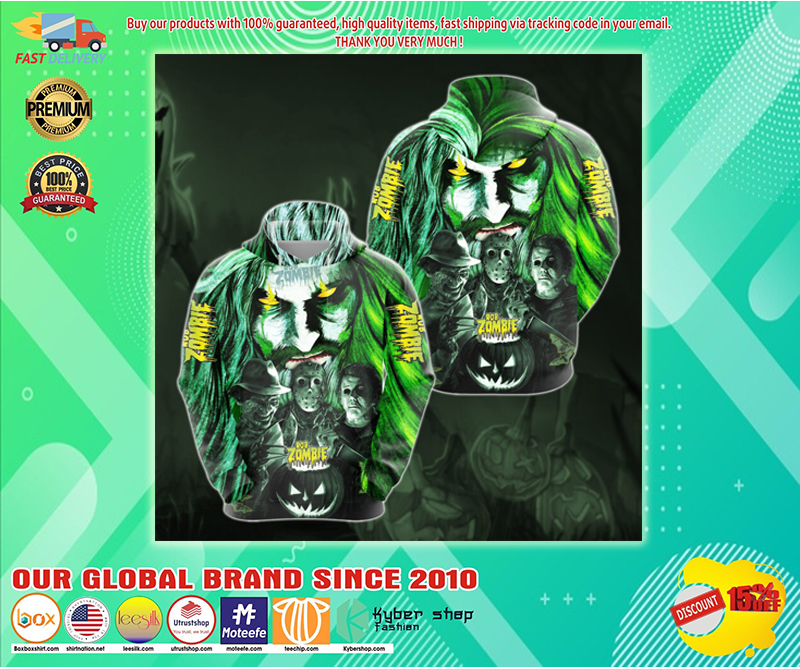 Rob zombie hoodie 3D 1