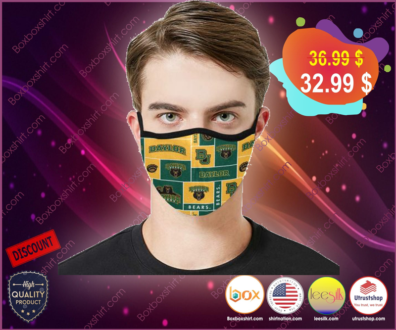 Baylor Bears Cloth Face Mask – LIMITED EDITION