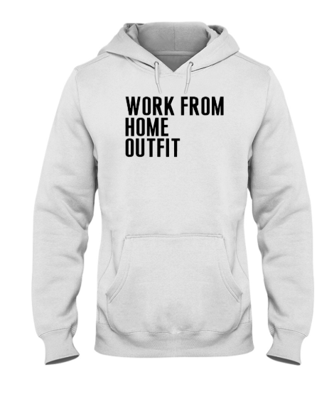 Work from home outfit hoodie