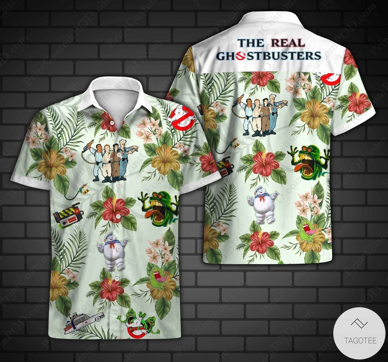 The Real Ghostbusters Hawaiian Shirt