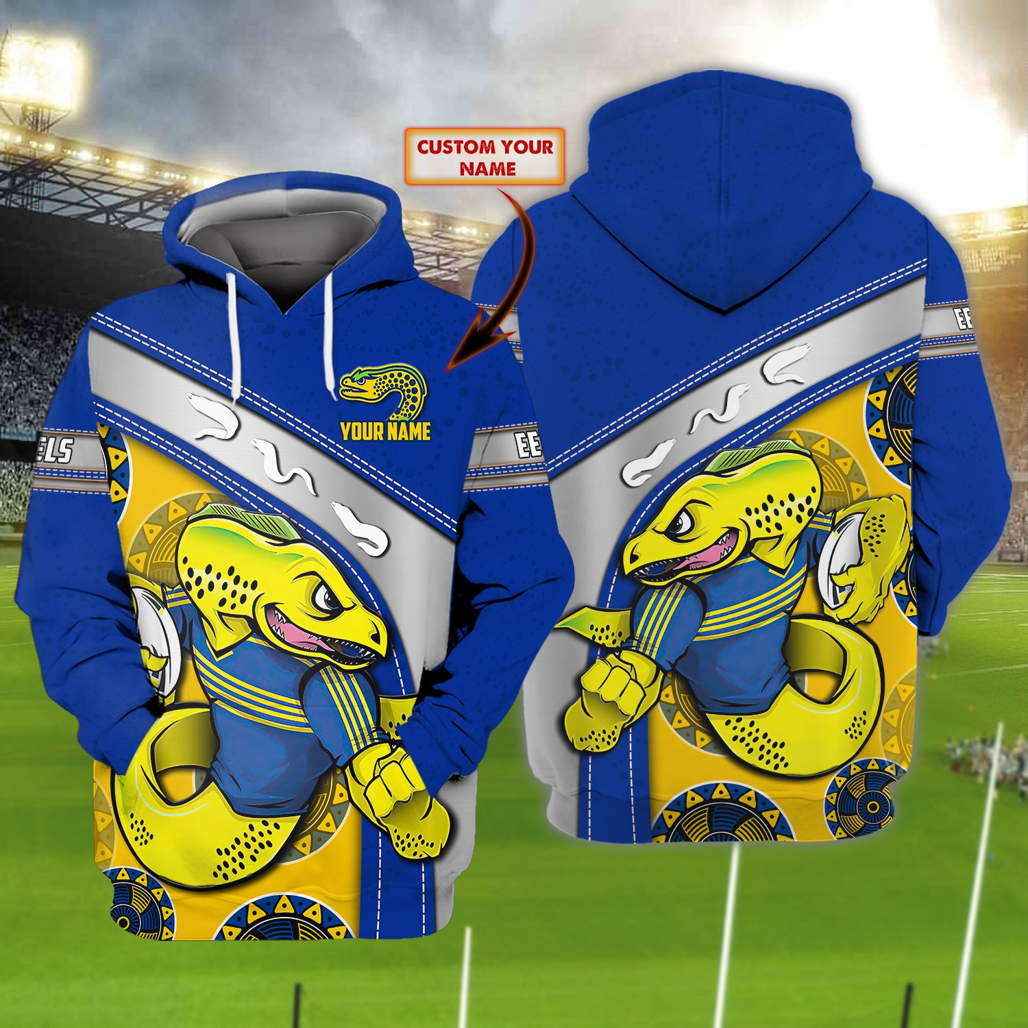 NRL Parramatta Eels custom personalized name shirt, hoodie – LIMITED EDITION