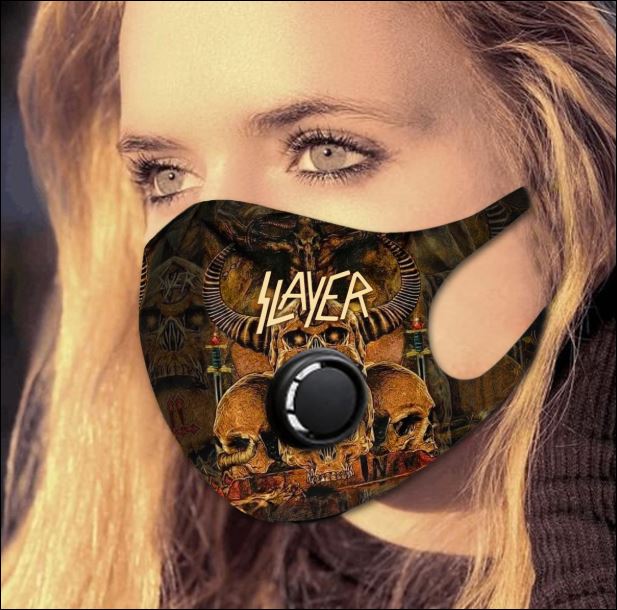 Slayer filter activated carbon face mask