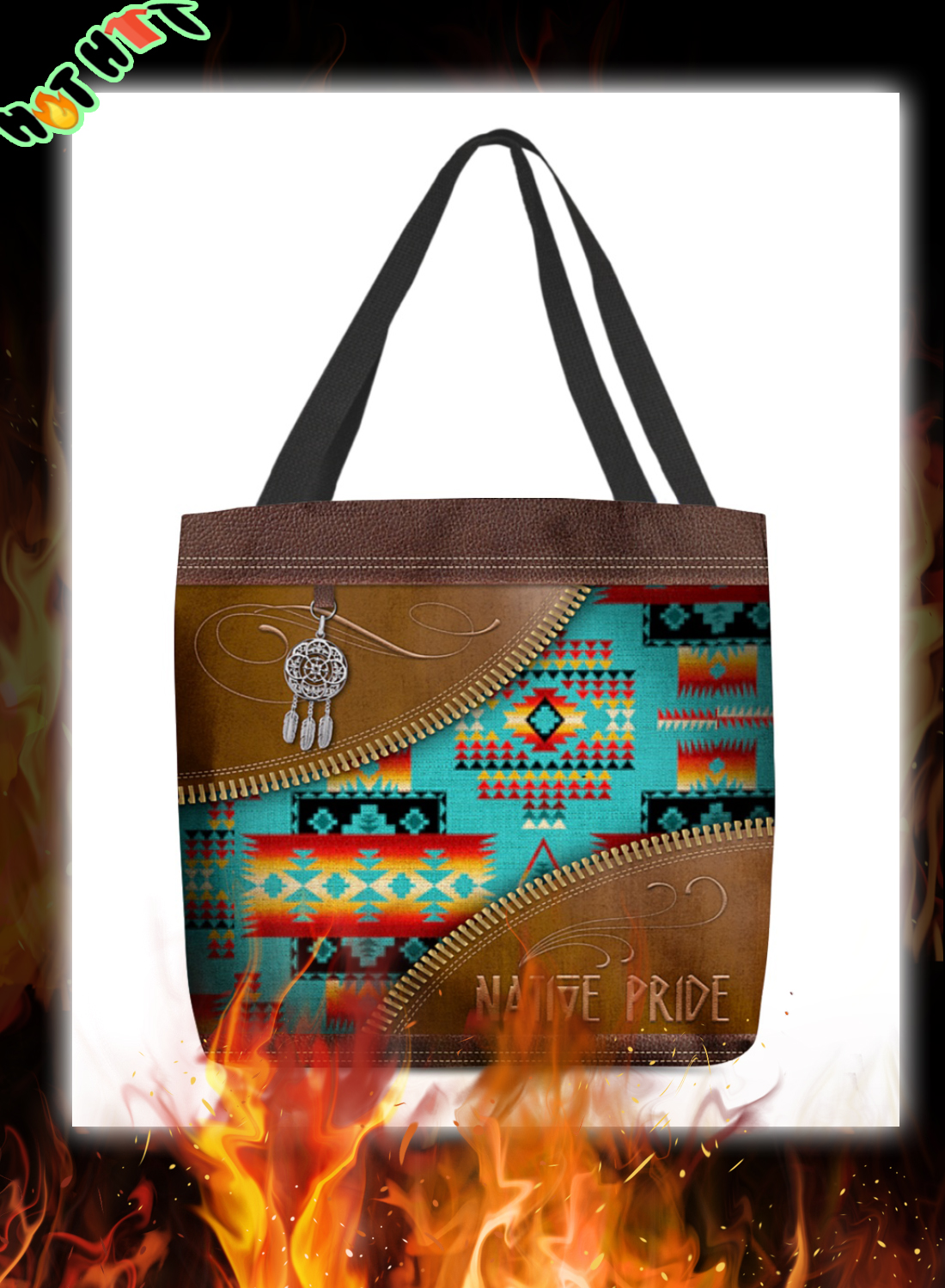 Native Pride American Tote Bag