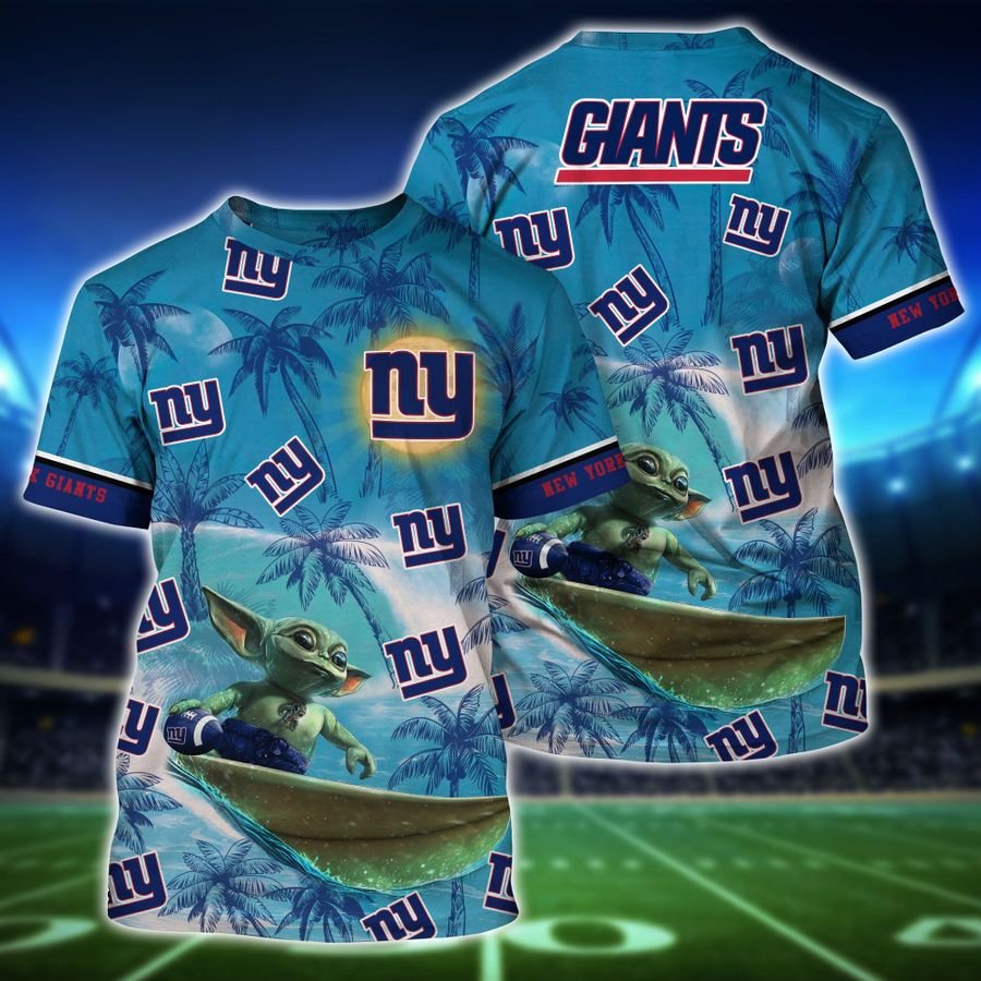 New York Giants Baby Yoda Surf Shirt – LIMITED EDITION