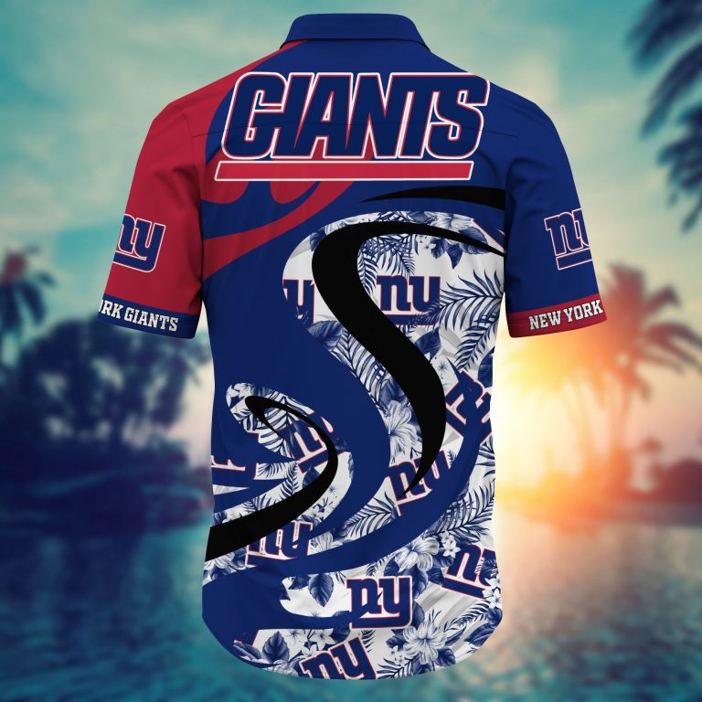New York Giants Hawaiian Shirt, Short6