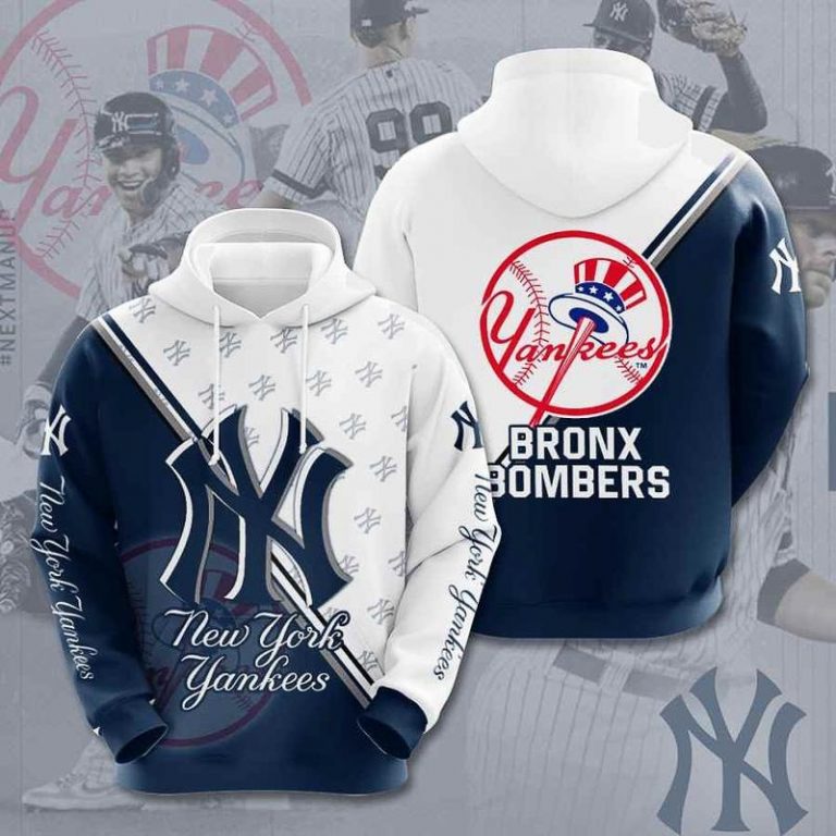 New York Yankees bronx bombers 3D Hoodie 1