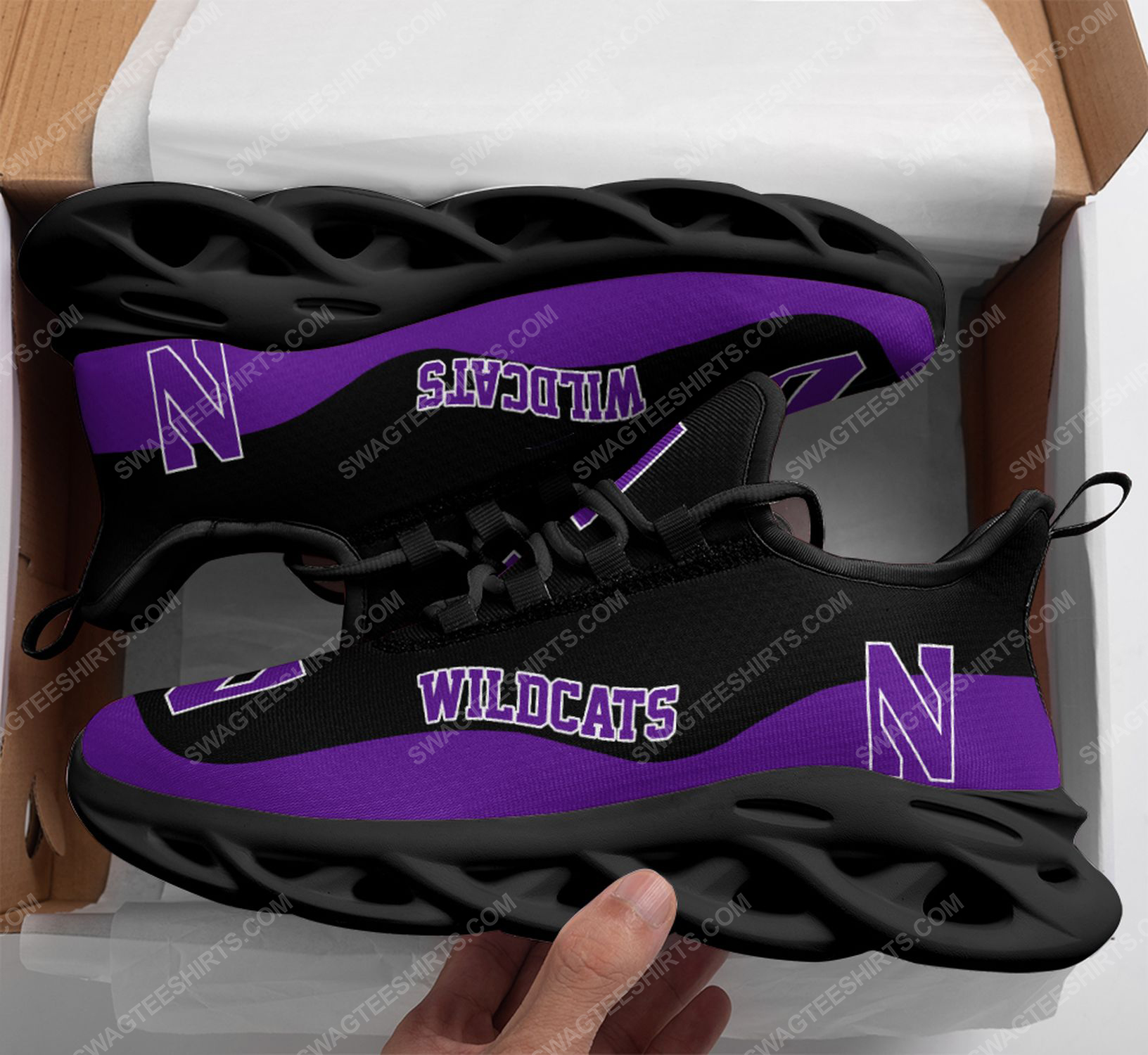 Northwestern wildcats football team max soul shoes 3
