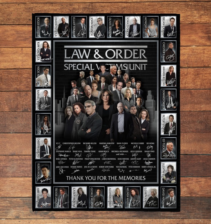 Law and order special victims unit actor signatures blanket 2