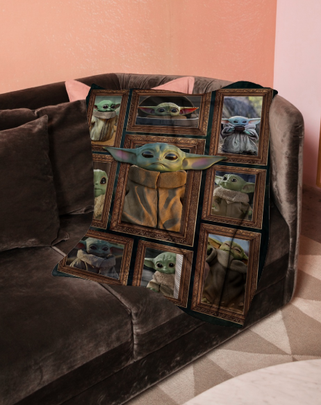 Baby Yoda blanket1