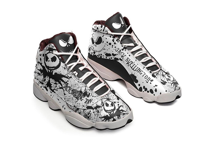 Jack Skellington AIR JD13 SHOES2