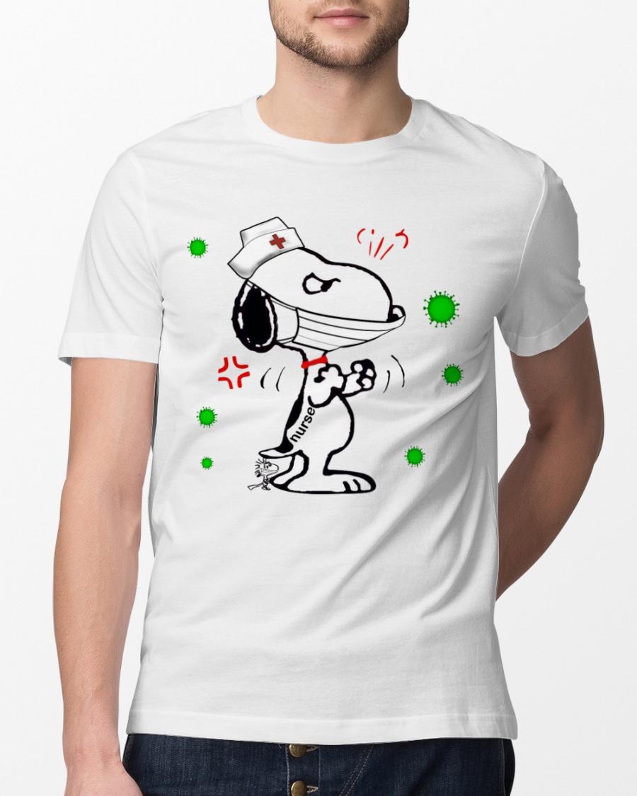 Snoopy Nurse Fight Coronavirus 2020 classic shirt