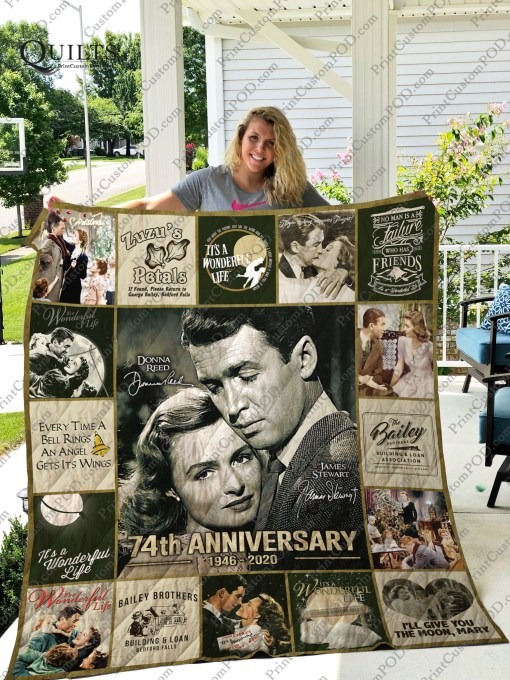It’s a Wonderful Life 74th Anniversary Quilt