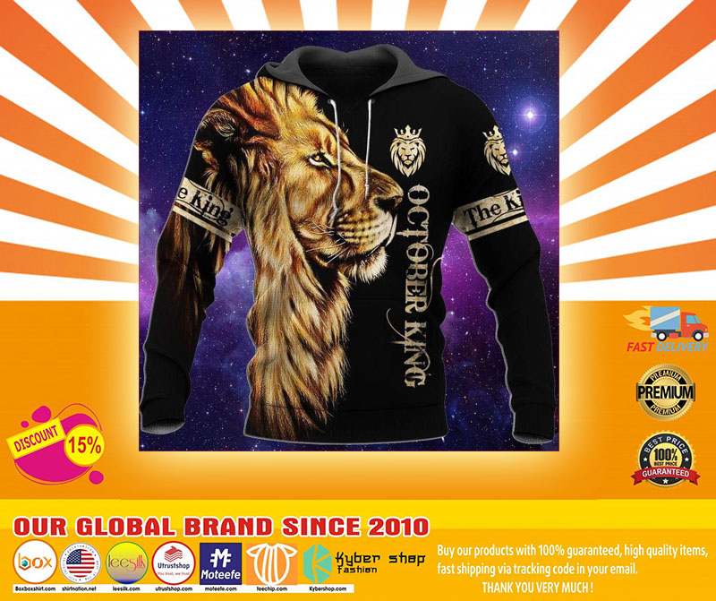 October lion king 3d hoodie4