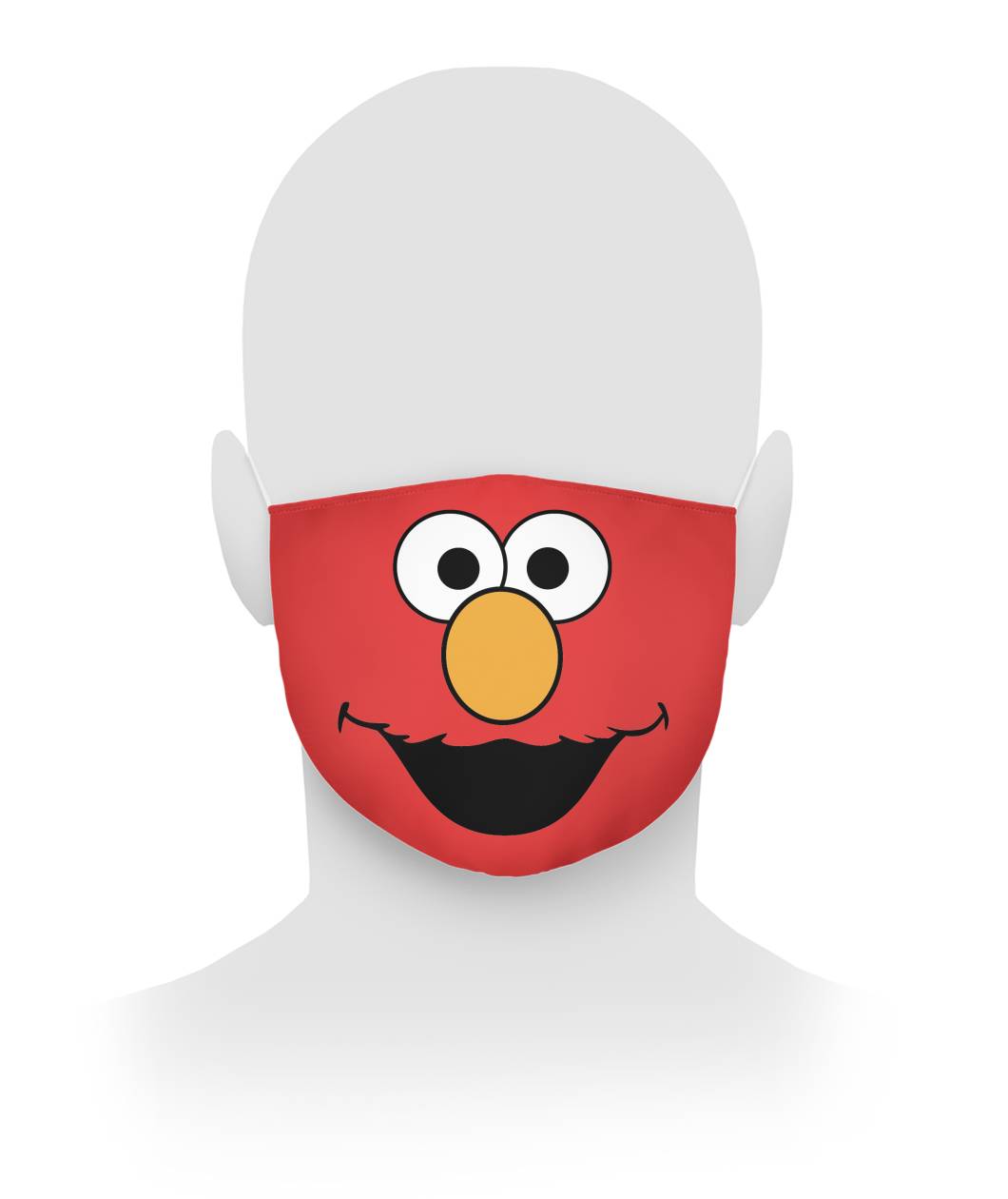 Elmo sesame sreet face mask 1