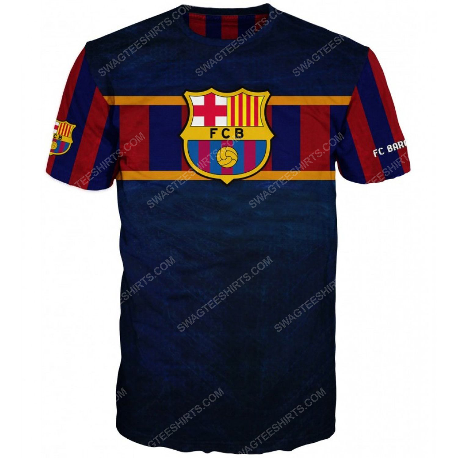 [special edition] Official fc barcelona full printing shirt – Maria