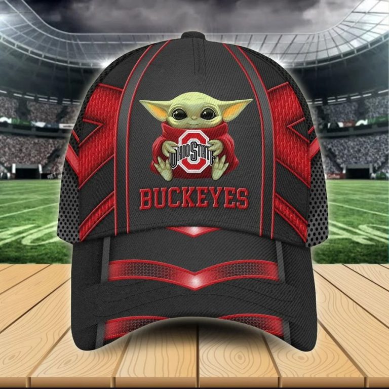 Ohio State Buckeyes And Baby Yoda Classic Cap2