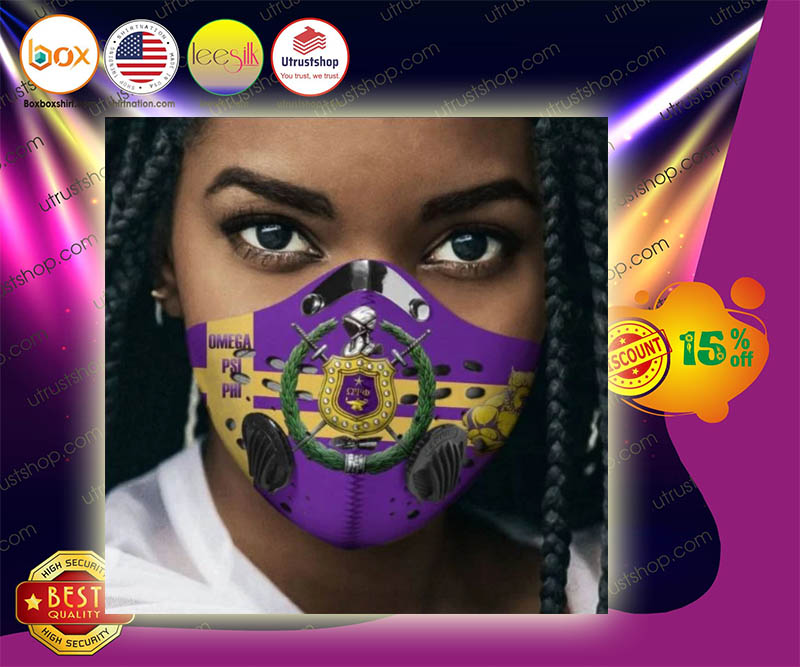 Omega Psi Phi face mask 1