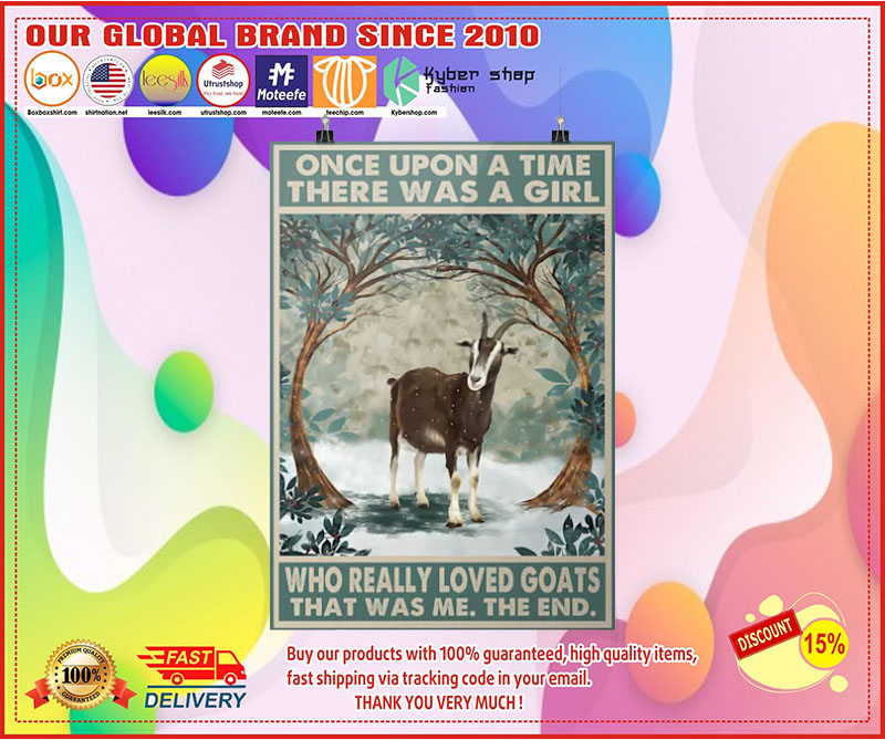 Once upon a time there was a girl who really loved goats poster 4