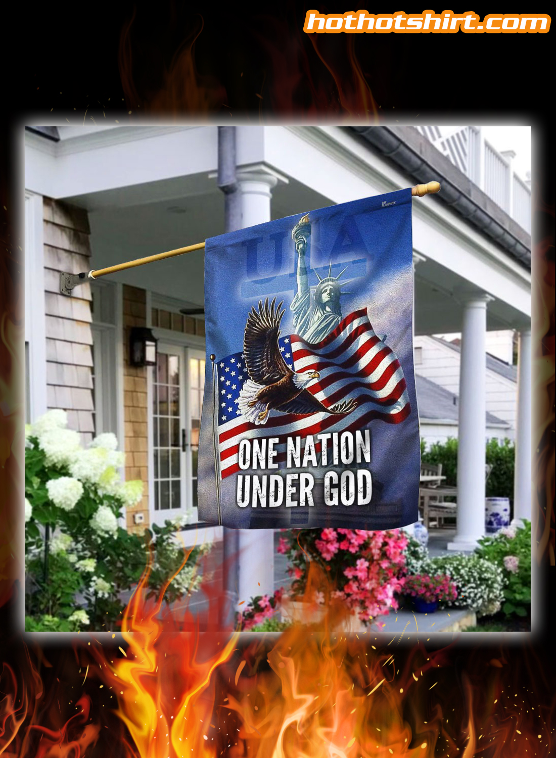 One Nation Under God Flag 1