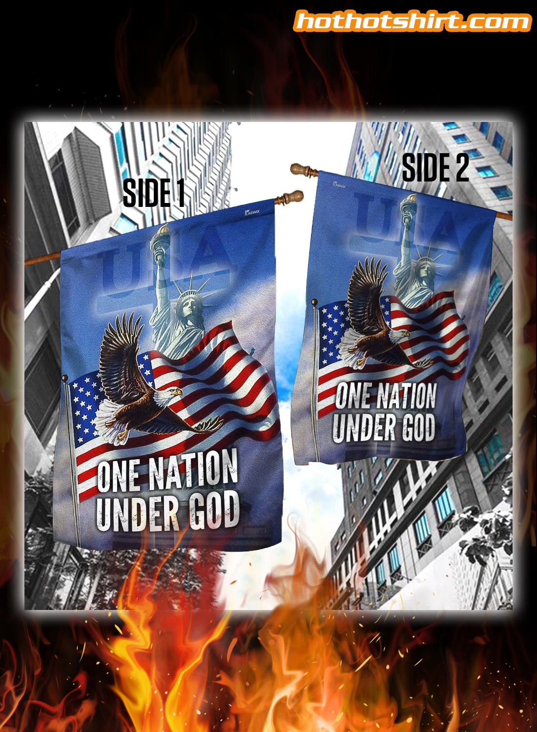 One Nation Under God Flag