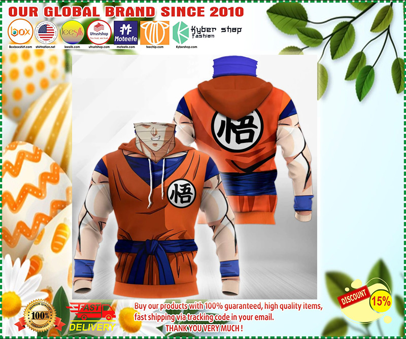 Son Goku 3d full print hoodie 1