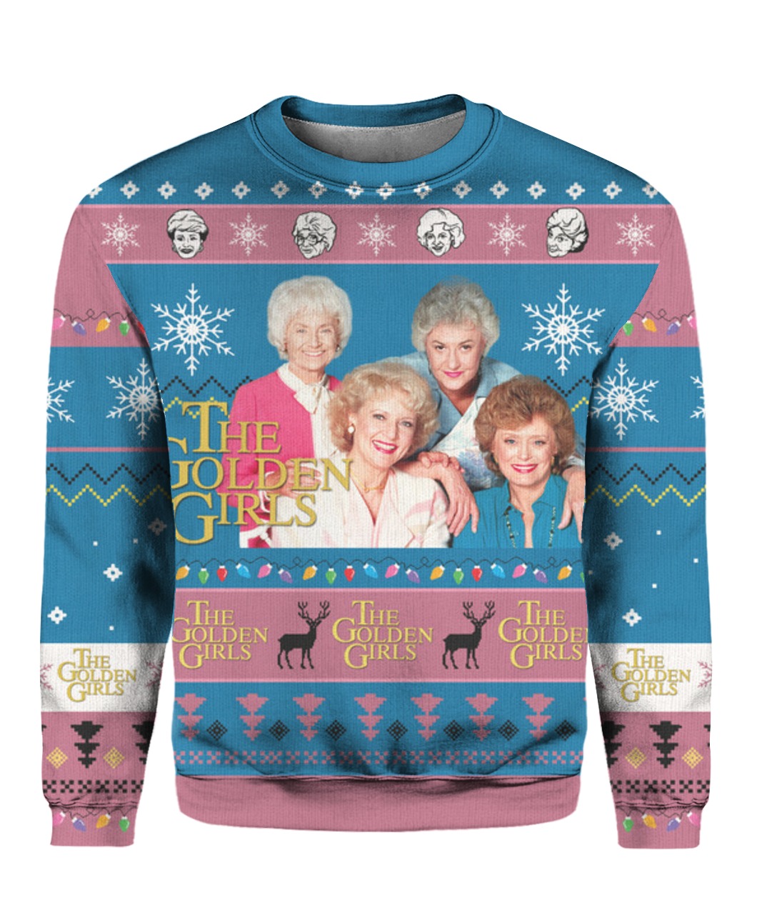 The Golden Girls 3D Ugly Christmas Sweater, Hoodie – Saleoffshirt 311019