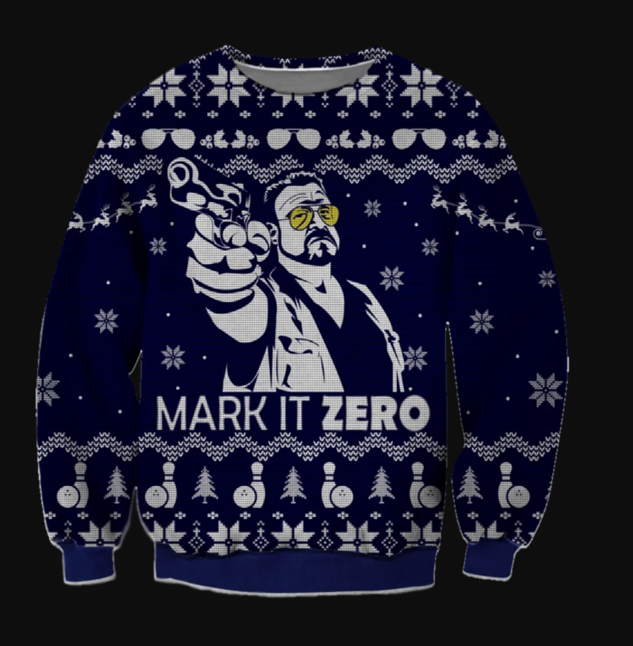 Mark it zero ugly sweater