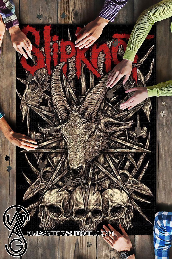 Slipknot satanic rock band jigsaw puzzle