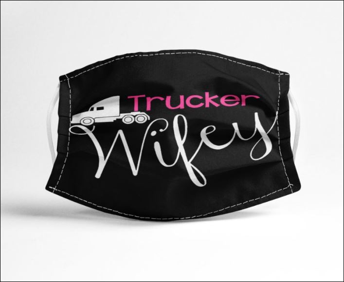 Trucker wifey face mask