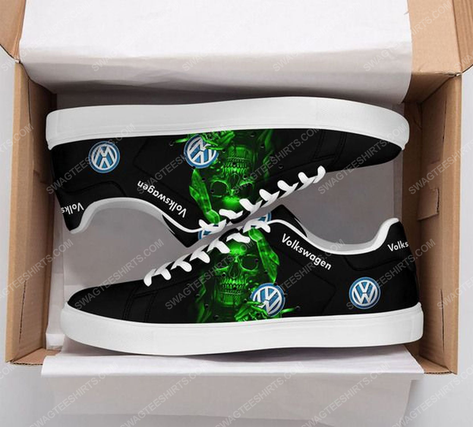 Volkswagen and skull stan smith shoes 2