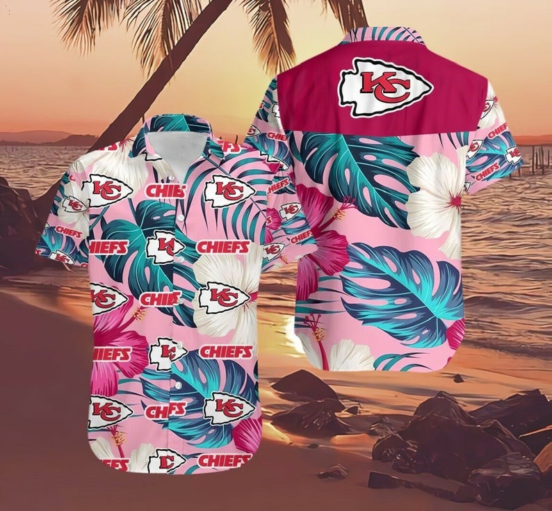 Kansas City Chiefs Nfl Tommy Bahama Hawaiian Shirt And Short Set -  Freedomdesign