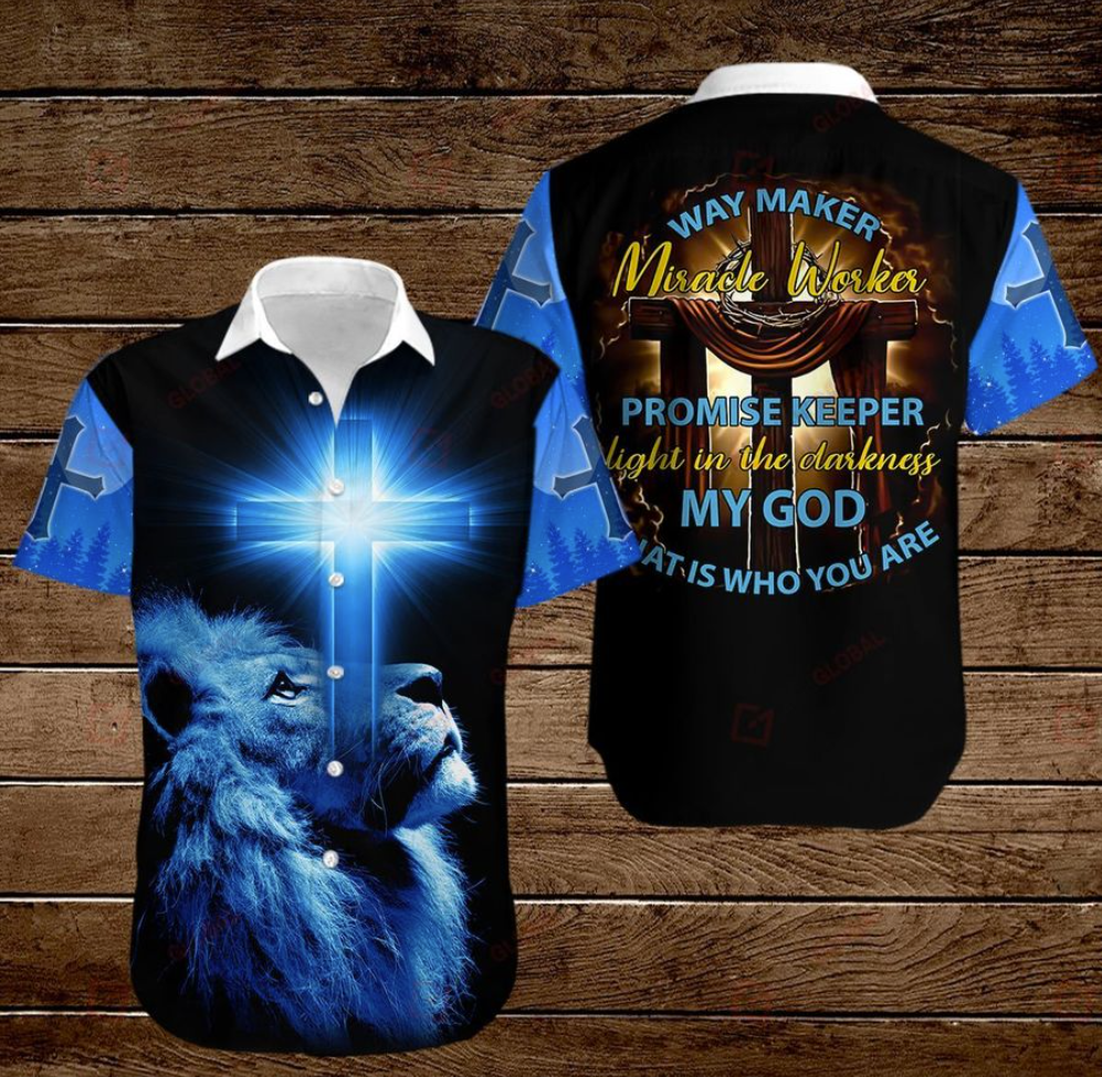 Way maker miracle worker promise keeper light in the darkness my God that is who you are hawaiian shirt